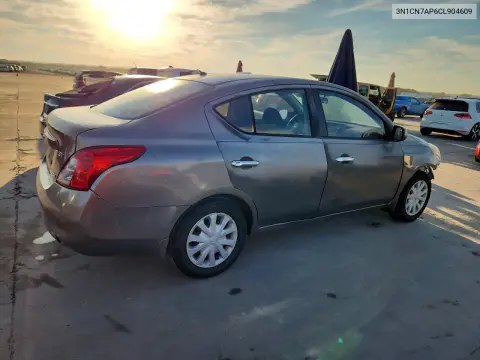 2012 Nissan Versa 1.6 S VIN 3N1CN7AP6CL904609 фото 3