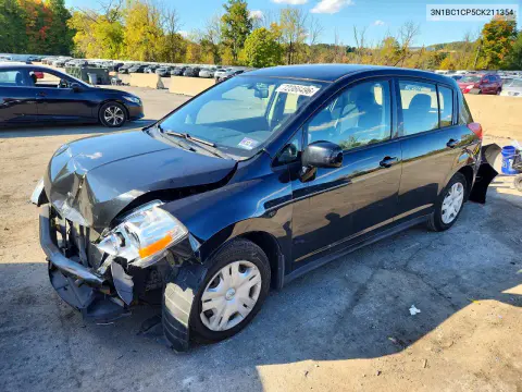 3N1BC1CP5CK211354 — 2012 Nissan Versa, Передняя часть, фото до ремонта