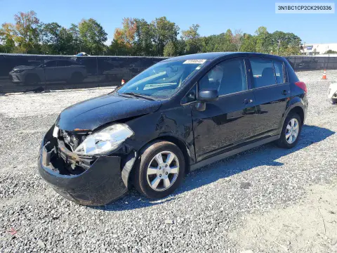 3N1BC1CP2CK290336 — 2012 Nissan Versa, Боковая часть, фото до ремонта