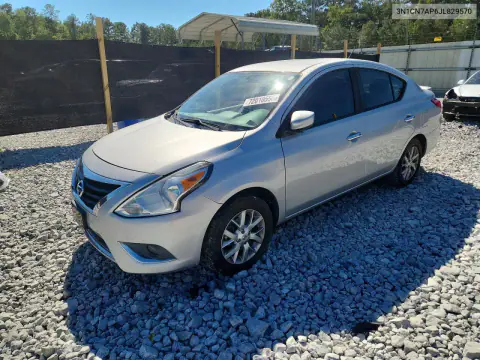 2018 Nissan Versa Sv VIN 3N1CN7AP6JL829570 фото 1