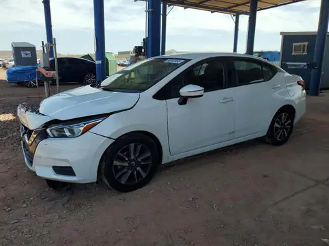 3N1CN8EV3ML865154 — 2021 Nissan Versa, Передняя часть (Front End), фото до ремонта
