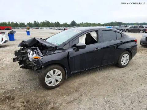 3N1CN8DV9ML854130 — 2021 Nissan Versa, ПЕРЕДНЯЯ ЧАСТЬ, фото до ремонта