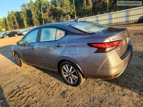 2021 Nissan Versa Sv VIN 3N1CN8EV6ML852561 фото 2