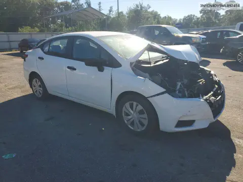 2021 Nissan Versa S VIN 3N1CN8DV5ML892454 фото 4