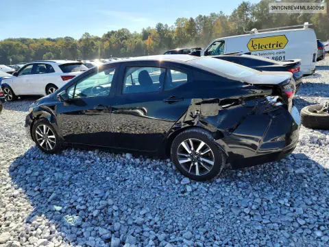3N1CN8EV4ML840098 — 2021 Nissan Versa, фото 2 з Copart, Задня частина