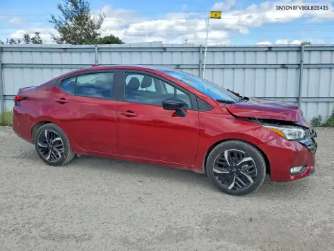 2025 Nissan Versa Sr VIN 3N1CN8FV8SL828435 фото 4