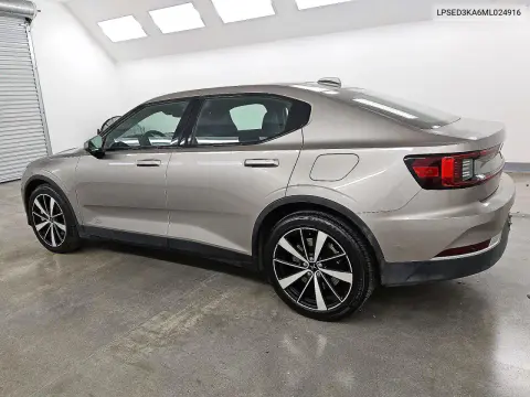 2021 Polestar 2 VIN LPSED3KA6ML024916 фото 2