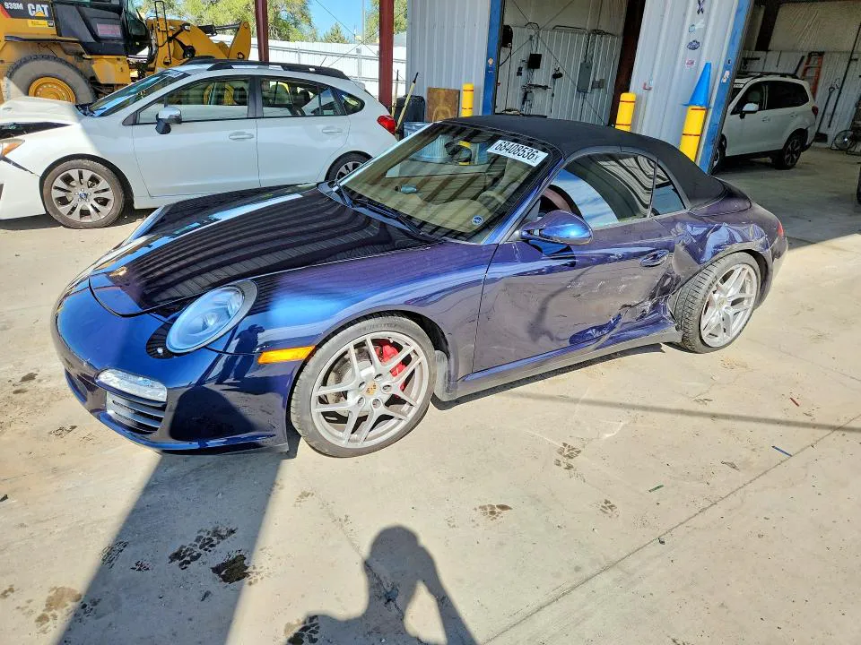 2012 PORSCHE 911 VIN WP0CB2A91CS754744 фото 1