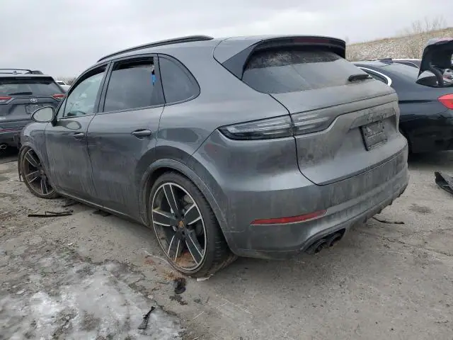 WP1AF2AY4MDA36774 — 2021 Porsche Cayenne Turbo, photo 2 from Copart 06.10.2026, Vandalism