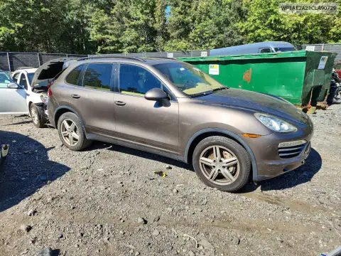 WP1AE2A21CLA90729 — 2012 Porsche Cayenne, photo 4 from Copart 16.10.2026, Front end