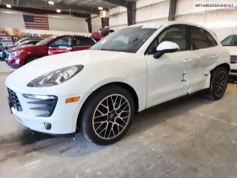 WP1AB2A55GLB40167 — 2016 Porsche Macan, Боковая часть, фото до ремонта