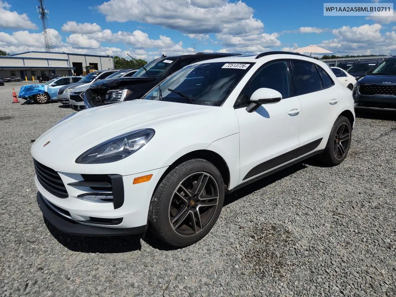 WP1AA2A58MLB10711 Porsche Macan 2021 — Flood damage, before-repair photo