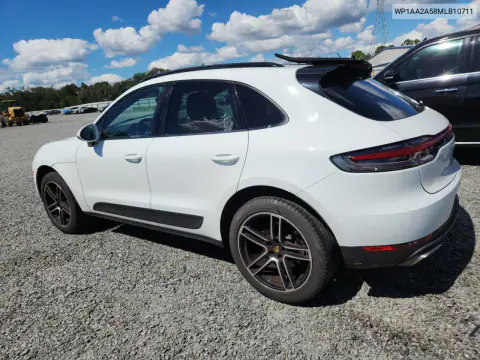 WP1AA2A58MLB10711 — 2021 Porsche Macan, photo 2 from Copart, Flood