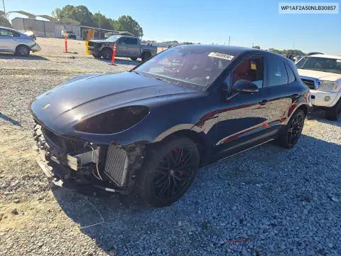 WP1AF2A50NLB30857 Porsche Macan 2022 — daño Parte delantera, foto antes de reparar