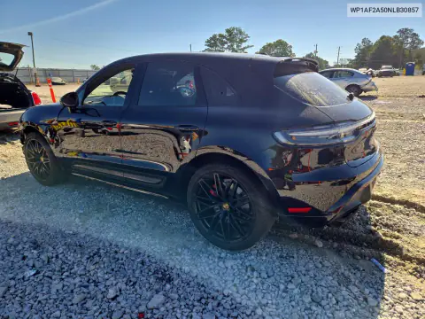 WP1AF2A50NLB30857 — 2022 Porsche Macan, foto 2 de Copart, Parte delantera