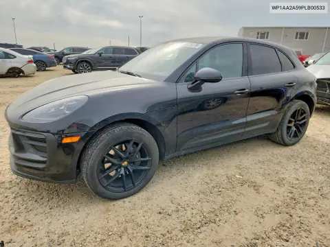 WP1AA2A59PLB00533 — 2023 Porsche Macan, Parte trasera, fotos antes de reparar