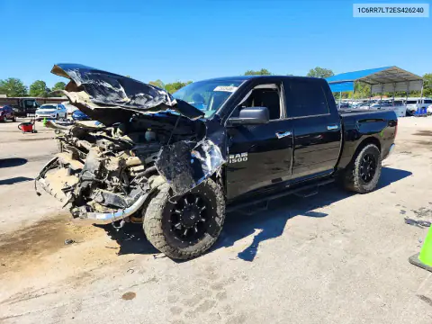 1C6RR7LT2ES426240 — 2014 RAM 1500, Передняя часть, фото до ремонта