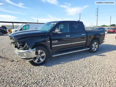 1C6RR7LT7ES473439 — 2014 RAM 1500, Передняя часть, фото до ремонта