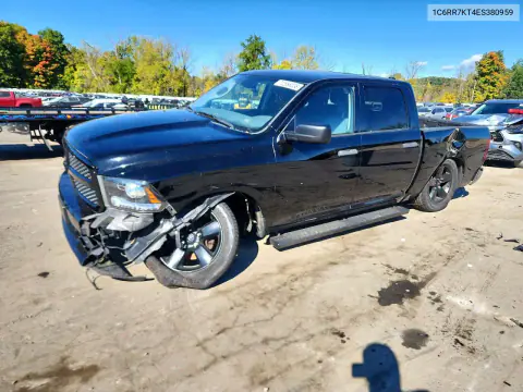 1C6RR7KT4ES380959 — 2014 RAM 1500, Передняя часть, фото до ремонта