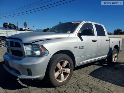 1C6RR6KT0ES135151 — 2014 RAM 1500, Боковая часть, фото до ремонта