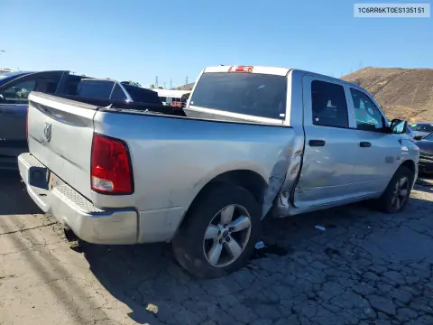1C6RR6KT0ES135151 — 2014 RAM 1500, фото 3 с аукциона Copart, Боковая часть