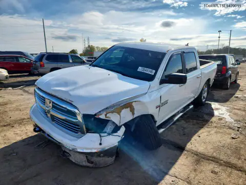 1C6RR7LT5ES470099 — 2014 RAM 1500, Передняя часть, фото до ремонта