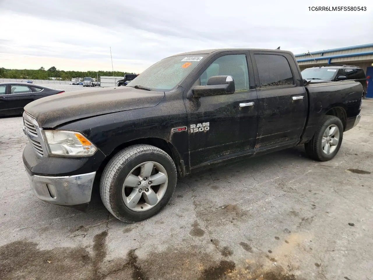 1C6RR6LM5FS580543 RAM 1500 2015 — повреждение Мелкие вмятины и царапины, фото до ремонта