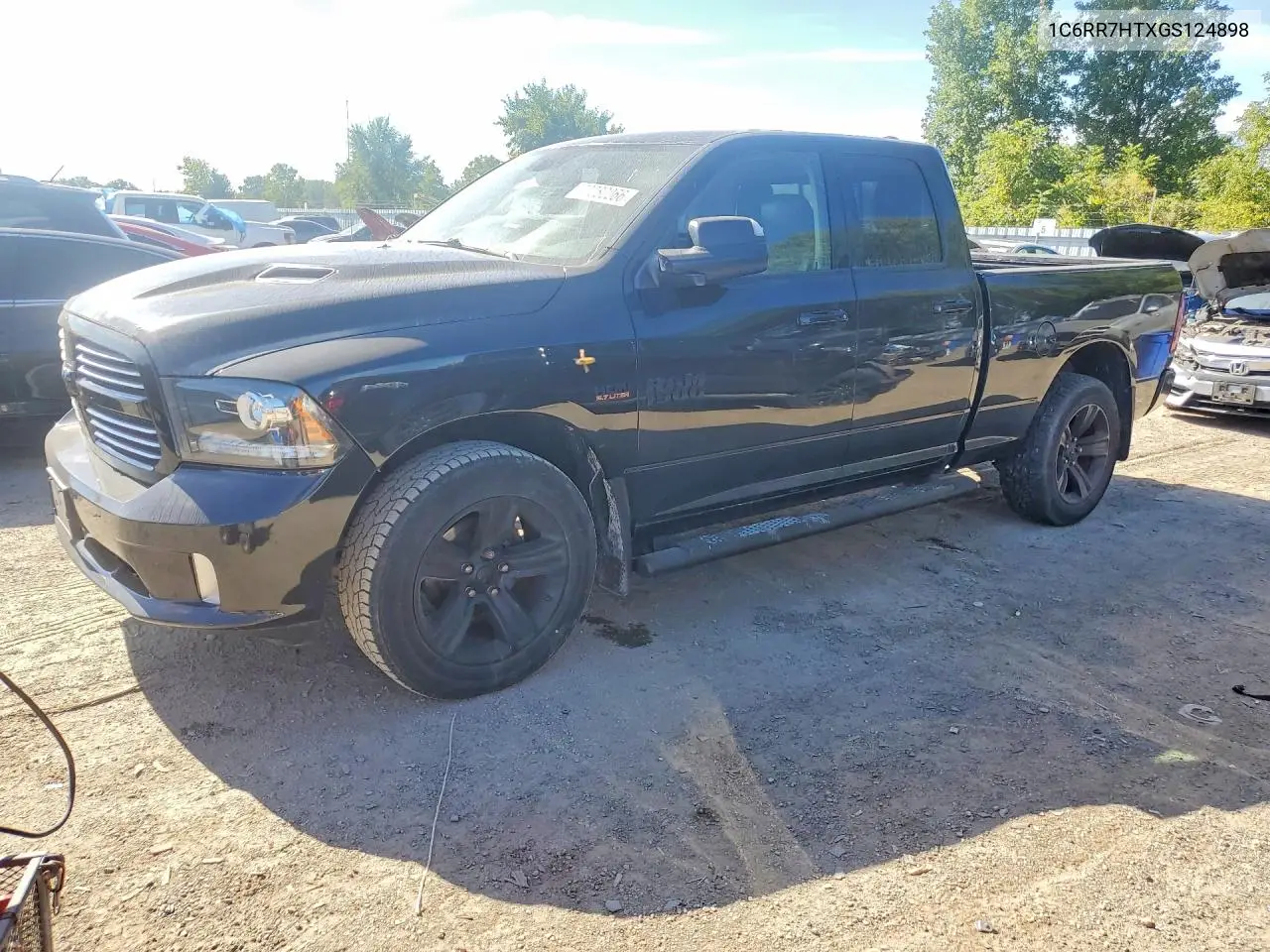 1C6RR7HTXGS124898 RAM 1500 2016 — повреждение Мелкие вмятины и царапины, фото до ремонта
