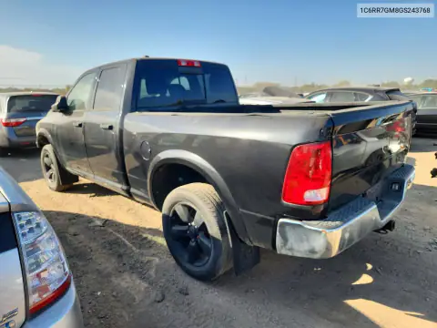 1C6RR7GM8GS243768 — 2016 RAM 1500, photo 2 from Copart 23.10.2026, Mechanical damage