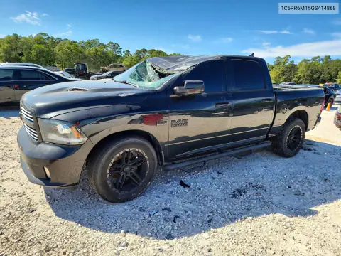 1C6RR6MT5GS414868 — 2016 RAM 1500, Крыша, фото до ремонта