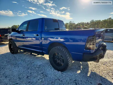 2016 Ram 1500 Slt VIN 3C6RR7LT3GG331776 фото 2