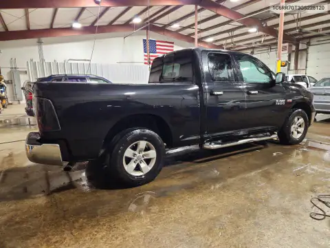 1C6RR7GT3GS228120 — 2016 RAM 1500, photo 3 from Copart, Rear end