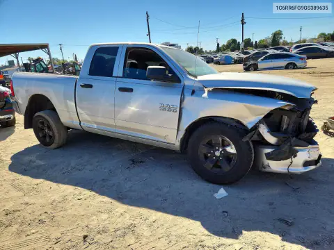 1C6RR6FG9GS389635 — 2016 RAM 1500, фото 4 с аукциона Copart, Передняя часть