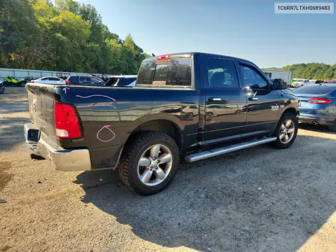 1C6RR7LTXHS689483 — 2017 RAM 1500, zdjęcie 3 z Copart 22.10.2026, Uszkodzenia dookoła
