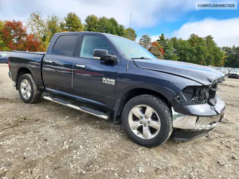 2017 Ram 1500 Slt VIN 1C6RR7LG0HS827020 фото 4