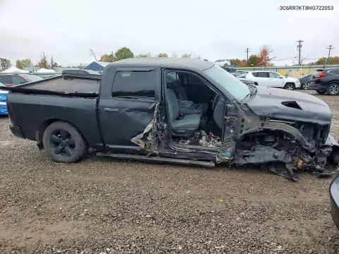3C6RR7KT8HG722053 — 2017 RAM 1500, photo 4 from Copart 21.10.2026, All-over damage