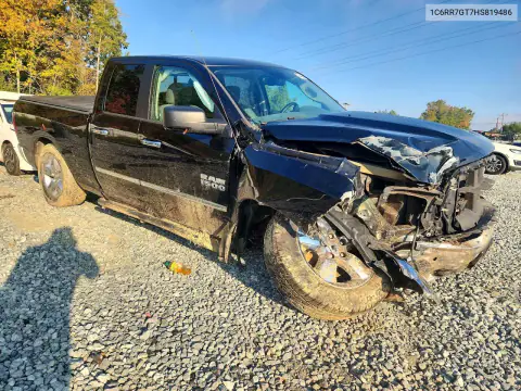 1C6RR7GT7HS819486 — 2017 RAM 1500, фото 4 с аукциона Copart, ПЕРЕДНЯЯ ЧАСТЬ