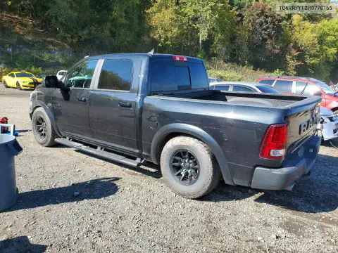 1C6RR7YT2HS778165 — 2017 RAM 1500, photo 2 from Copart, Front end