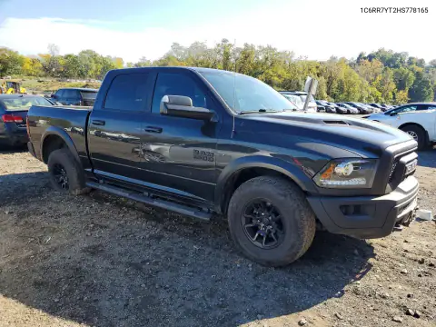 1C6RR7YT2HS778165 — 2017 RAM 1500, photo 4 from Copart, Front end
