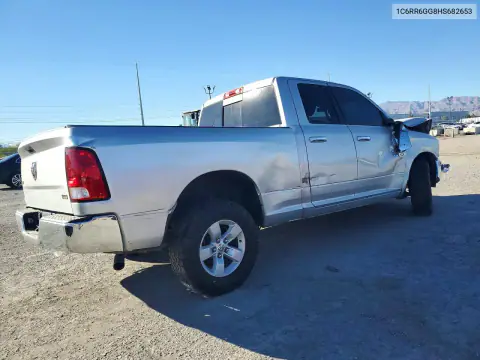 1C6RR6GG8HS682653 — 2017 RAM 1500, photo 17 from Copart, Front end