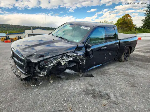 1C6RR7FT2JS237500 — 2018 RAM 1500, Передняя часть, фото до ремонта