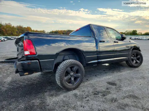 1C6RR7FT2JS237500 — 2018 RAM 1500, фото 3 с аукциона Copart, Передняя часть