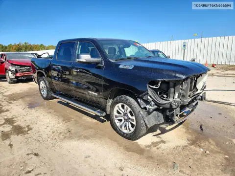 2019 Ram 1500 Big Horn/Lone Star VIN 1C6RREFT6KN666594 фото 4