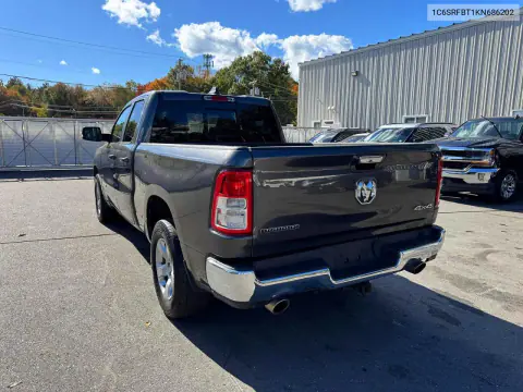 2019 Ram 1500 Big Horn/Lone Star VIN 1C6SRFBT1KN686202 фото 2