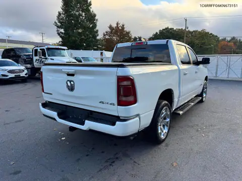 1C6RRFFG6KN673151 — 2019 RAM 1500, photo 3 from Copart 28.10.2026, Minor dents and scratches