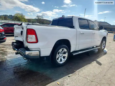 1C6SRFFT7LN166789 — 2020 RAM 1500, photo 3 from Copart, Rear end