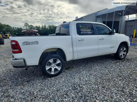1C6RRFJGXMN592454 — 2021 RAM 1500, photo 3 from Copart 21.10.2026, Normal wear