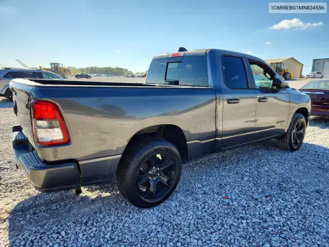 1C6RREBG1MN834556 — 2021 RAM 1500, photo 3 from Copart, Minor dents and scratches