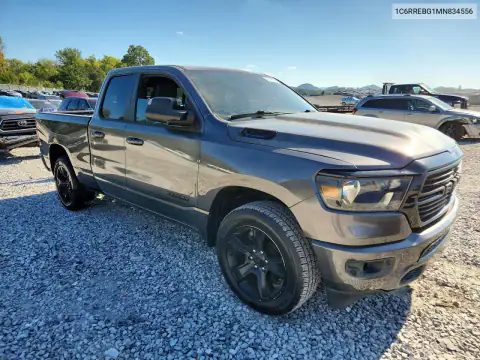 1C6RREBG1MN834556 — 2021 RAM 1500, photo 4 from Copart, Minor dents and scratches