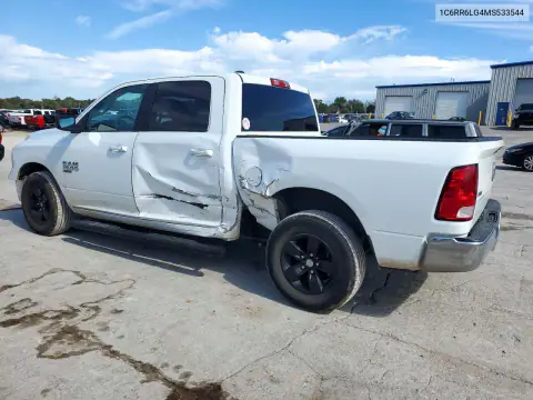 1C6RR6LG4MS533544 — 2021 RAM 1500, photo 2 from Copart 27.10.2026, Side